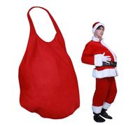Lueear Acolchado de vientre de Papá Noel para hombre, disfraz de Papá Noel, traje realista y cómodo para adultos, hombres y mujeres, Halloween, Navidad, comedia, temática, fiesta, foto