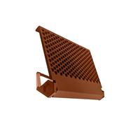 Lueear Estante organizador de TV, estante organizador ajustable para pantalla, organizador de montaje sin taladro para monitor, pantalla, computadora, medios, mesa, teléfono, regazo, cámara