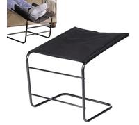 Lueear Taburete reposapiés para debajo del escritorio con cojín ampliado, reposapiés transpirable y agradable a la piel, suministros de apoyo para entrada, sala de estar, sofá, cocina