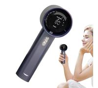 Lueear Ventilador de viaje, ventilador recargable de mano, silencioso, accesorios de refrigeración para verano, para mesita de noche, escritorio, dormitorio, cubículo, camping al aire libre