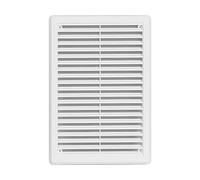 Rejilla de ventilación, color blanco, 200 x 300 mm