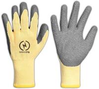 Lueirltoy Guantes Aislantes Eléctricos, Resistencia de Voltaje 400V Guantes de Alta Tensión para Electricista Guantes de Goma Antideslizantes para Electricista