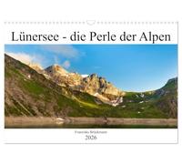 Lünersee - die blaue Perle der Alpen (Wandkalender 2026 DIN A3 quer), CALVENDO Monatskalender: Diese Sammlung zeigt die faszinierende Bergwelt rund um den Lünersee aus verschieden Perspektiven.