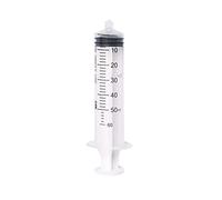 Luer Lock Jeringa de plástico, 50 ml, punta roma, herramientas de jeringa de medición para medir, brillo de labios, relleno de líquidos, dispensación, manualidades, relleno de aceite