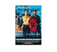 LUEXUHEY Boyz N The Hood - Póster de la película en lienzo para sala de estar, dormitorio, decoración moderna de pared del hogar, regalo, 30 x 45 cm, estilo sin marco