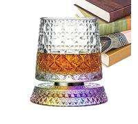 Lufaze Vasos De Güisqui De | Vaso De Giratorio 360 Grados - Vasos De Cóctel,para Hombre Mujer Invitados Boda Cocina Hogar Bar Agua Hielo Té Café