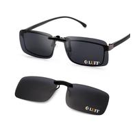 LUFF Clip su occhiali da sole sopra occhiali da prescrizione,polarizzato 4g | Secure-fit,Ultra leggeroProtezione UV400,Anti-abbagliamento per la guida,Pesca,Escursioni,Ciclismo,Sport all'aperto