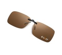 LUFF Clip su occhiali da sole sopra occhiali da prescrizione,polarizzato 4g | Secure-fit,Ultra leggeroProtezione UV400,Anti-abbagliamento per la guida,Pesca,Escursioni,Ciclismo,Sport all'aperto
