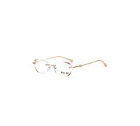 LUFF Gafas de lectura sin montura para mujeres, sin marco de metal de moda de corte de diamante borde de la luz azul de ordenador Lectores, Anti fatiga visual