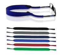 LUFFLOK 6 Pezzi Cordino per Occhiali Unisex Catena Elastico Morbida | Lacci Sportivi per Occhiali Laccio Occhiali Strap Antiscivolo per Occhiali da Sole per Uomo, Donna e Bambini (6 Piezas)