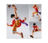 (Luffy) Luffy S.H.Figuarts Anime Monkey D Luffy figuras de acción de PVC The Raid on Onigashima juguetes para