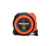 Lufkin Crescent Command Control Series - Cinta métrica revestida negra de 1-3/16 x 25 pies - L1025CB