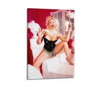 LUFPOTH Póster de Anna Nicole Smith para pared, diseño estético, para sala de estar, dormitorio, 30 x 45 cm, estilo marco