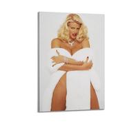 LUFPOTH Póster de Anna Nicole Smith para pared, diseño estético, para sala de estar, dormitorio, 40 x 60 cm, estilo marco