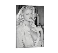 LUFPOTH Póster de Anna Nicole Smith para pared, diseño estético, para sala de estar, dormitorio, 50 x 75 cm, estilo marco