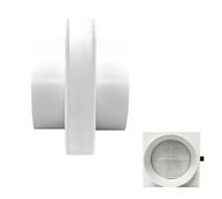 Luftkanalfilter Für Zuhause |11 Cm Kanalventilator-Reinigung,-Lüftungsfiltergitter,für Hundebesitzer Bauarbeiter Techniker Handwerker Café Restaurant Einkaufszentrum Wohnzimmer Und Schlafzimmer