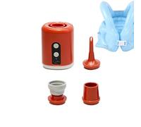 Luftpumpe Für Schlauchboote - Elektrische Luftpumpe Für Schlauchboote | Tragbares Kleines Elektrisches Deflate Tool | Leichte Wiederaufladbare Pumpe Mit Campinglicht Zum Wandern Angeln Picknicks