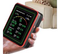 Luftqualitätsmonitor für zu Hause, Messgeräte für die Luftqualität in Innenräumen | Air Monitor Luftqualitätsdetektor | Luftqualitätssensor, Luftqualitätstester, Innenfeuchtigkeitsmonitor für Home Off