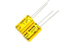 Luftschloss Condensador electrolítico no polarizado ELNA 1uf 100 V 10 x 16 mm NP para divisor de frecuencia de audio Tweeter