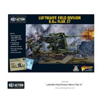 WAR-402012036 - Warlord Games - Bolt Action - 7x 28mm Miniatures - WW2 German Luftwaffe Field Division Flak 37
