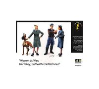 Luftwaffe Helferinnenmaquette Figura Luftwaffe Helferinnen Master Box 3557 1/3