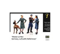 Luftwaffe Helferinnenmaquette Figura Luftwaffe Helferinnen Master Box 3557 1/3