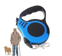 Lugar de compañía retráctil, cuerda de tracción telescópica para mascotas - Líderes automáticos para caminar para mascotas | Herramienta de entrenamiento al aire libre multifuncional po