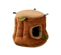 Lugar para dormir para hámster - Residencia lavable cálida y franela - Cama de hámster en forma de cúpula Cueva | Chinchilla, Ardilla, Rata del Desierto, Erizo para descansar, jugar, dormir y dormir