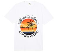 Lugar Secreto Silhouette Island Comfort Colors Adult Heavyweight T-Shirt