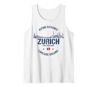 Lugares De Interés De La Ciudad De Zurich Suiza Viajes Camiseta sin Mangas