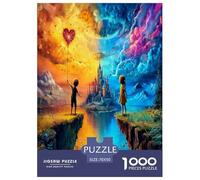 Lugares Extremos Puzzle 1000 Piezas, Moderno DIY,Entretenimiento Creativo para Adultos Y Niños Mayores De 12 Años Imposible Rompecabezas - Decoración del Hogar 70x50cm/1000pcs