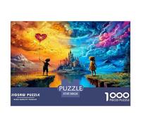 Lugares Extremos Puzzle De 1000 Piezas, Moderno DIY,Entretenimiento Creativo para Adultos Y Niños Mayores De 12 Años Rompecabezas Familiar - Decoración del Hogar 38x26cm/1000pcs