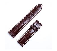 LUGEMA 22 mm 24 mm Compatible con correa de breitling Italia Cuero genuino de la vaca Reloj de cuero Premier B01 Superocean Avenge Avenge Navitime 316L PIN Hebilla logo(Blk Flat,With Buckle 2)