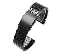LUGEMA Compatible Con Diesel DZ4316 DZ7395 DZ7305 DZ7330 4358 Reloj 24 Mm 26 Mm 28 Mm 30 Mm Correa De Acero Inoxidable De For Reloj De Hombre(DS-G02-Black,26mm)
