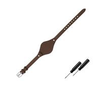 LUGEMA Compatible Con Fossil ES3077 ES2830 ES3262 ES3060 Elegante Correa De Reloj For Mujer Correas De Reloj De Cuero Genuino Pulsera Pequeña For Mujer(Dark brown silver)