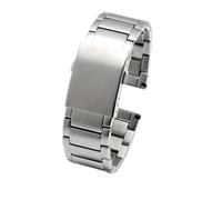 LUGEMA Correa De Acero Inoxidable Compatible Con Relojes Diesel DZ7263 DZ7330 DZ4358, Correa Negra Plateada De 22 Mm, 24 Mm, 26 Mm, 28 Mm, 30 Mm Y 32 Mm.(Silver,22mm)