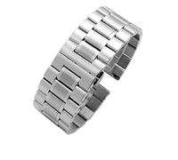 LUGEMA Correa De Acero Inoxidable Compatible Con Relojes Diesel DZ7263 DZ7330 DZ4358, Correa Negra Plateada De 22 Mm, 24 Mm, 26 Mm, 28 Mm, 30 Mm Y 32 Mm.(B-silver,24mm)