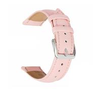 LUGEMA Correa De Reloj De 12 Mm, 14 Mm, 16 Mm, 18 Mm, 20 Mm, 22 Mm Y 24 Mm, Correa De Reloj De Cuero Genuino, Pulseras De Reloj De Pulsera, 6 Colores(Pink_10mm)
