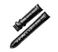 LUGEMA Correa De Reloj De Cuero Genuino Compatible Con Tissot 1853 Couturier T035 For Mujer T035210 T035207A, Pulsera De Reloj Brillante For Mujer.(Black-None,Machine)