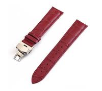 LUGEMA Correa De Reloj De Cuero Genuino Con Patrón De Cocodrilo, 12 Mm, 13 Mm, 14 Mm, 15 Mm, 16 Mm, 17 Mm, 18 Mm, 19 Mm, 20 Mm, 21 Mm, 22 Mm Y 24 Mm, Correa De Reloj For Mujer Y Hombre(PURPLE,21mm)