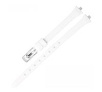 LUGEMA Correa De Reloj De Goma De 3mm Compatible Con K4U236 K4U231XE, Correa De Reloj For Mujer, Pulsera De Silicona For Mujer(White)