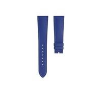 LUGEMA Correa De Reloj De Lona De Caucho Con Barra De Liberación Rápida, 12 Colores, 18, 19, 20, 21 Y 22 Mm, Correas De Caucho(Blue,22mm,Rose Gold Fold)