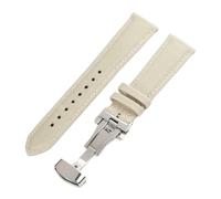 LUGEMA Correa De Reloj De Lona De Nailon De Liberación Rápida, 18 Mm, 19 Mm, 20 Mm, 21 Mm, 22 Mm Y 24 Mm, Con Hebilla De Mariposa.(Beige,19mm)