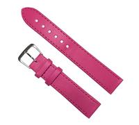 LUGEMA Correa de reloj de moda Universal Writst Watch Band Watch Srtap Leather New Hot 10/12/14/16/18/20/22/24mm(Rose Red,18mm)