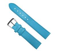 LUGEMA Correa de reloj de moda Universal Writst Watch Band Watch Srtap Leather New Hot 10/12/14/16/18/20/22/24mm(Blue,22mm)