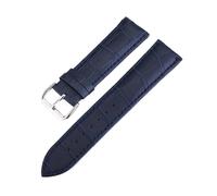 LUGEMA Correa De Reloj De Piel Auténtica Con Grano De Cocodrilo, 10 Mm, 12 Mm, 13 Mm, 14 Mm, 15 Mm, 16 Mm, 17 Mm, 18 Mm, 19 Mm, 20 Mm, 22 Mm Y 24 Mm(Deep Blue,12mm)