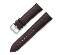 LUGEMA Correa de reloj de piel de becerro con grano de lichi de 12, 14, 16, 18, 19, 20, 21, 22 y 24 mm, resistente al agua, con hebilla de pasador, accesorios(Brown,12mm)