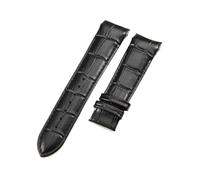 LUGEMA Correa De Reloj De Piel De Vacuno Compatible Con Tissot 1853 Couturier Interface Con Cierre De Mariposa For Hombre T035407 T035410 T035617 627(Black-no buckle,22mm)