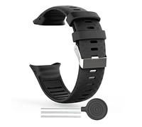 LUGEMA Correa de silicona Compatible con Polar Vantage V Reloj Bandas Correa de Reloj Bracelet de Montre Pasek DO ZEGARKA(Black)