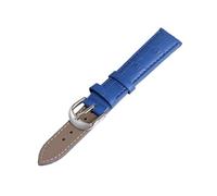 LUGEMA Correas de reloj 12 mm 18 mm 20 mm Nuevas correas de cuero genuino 14 mm 16 mm 19 mm 22 mm Accesorios de reloj compatibles con mujeres Hombres Cinturón de pulsera unisex(Blue,16mm)